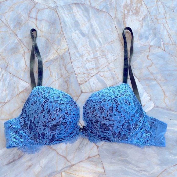 VS Dream Angels Push Up Bra Padded Lace 32A - Picture 2 of 8